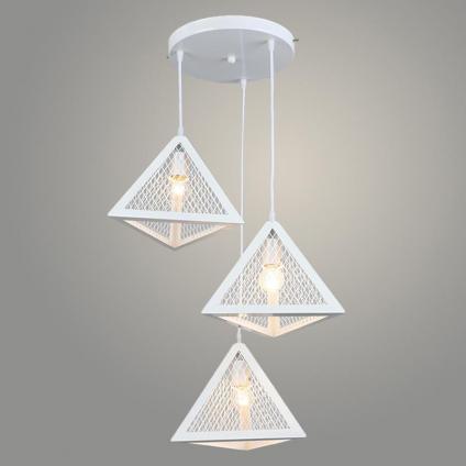 Подвес N5367/3HQ WT белый 3х40W E27 d460 h800, 24